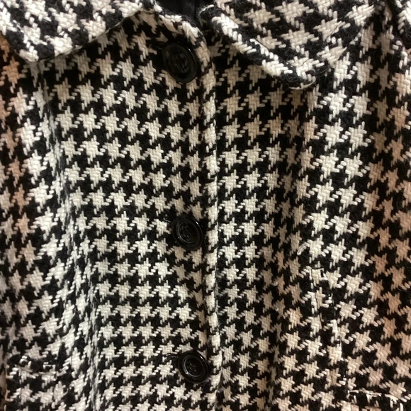 Rafaela Woman Wool blend houndstooth coat size 16W - Picture 2 of 8